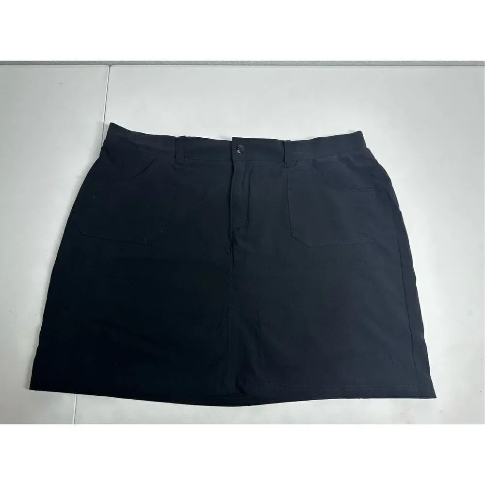 Women’s Riders by Lee Athletic Black Skort Size 1X See Description